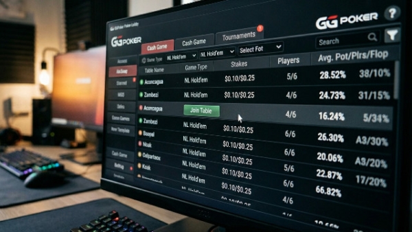 Poker table selection: why you're probably wasting your time
