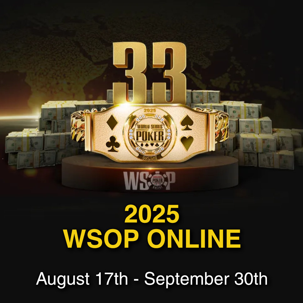 WSOP online 2025